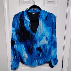 I.N.C. International Concepts Women's Cold Shoulder Blouse